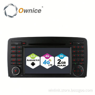 Ownice Android 6.0 touch screen Stereo mulitmedia car player for Benz R Class R350 with dvd wifi bluetooth GPS rds